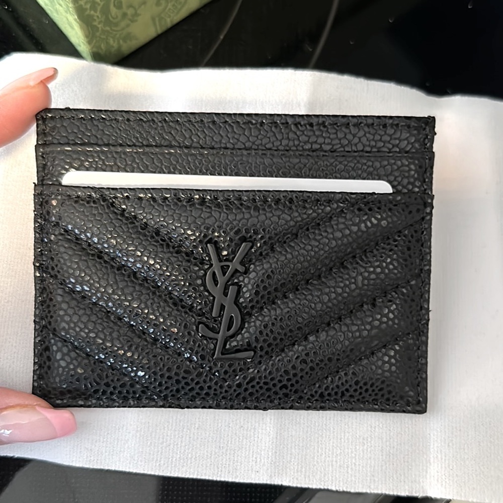 YSL card holder